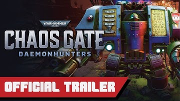 Warhammer 40K: Chaos Gate Daemonhunters Duty Eternal | Official Launch Trailer | GeeksWire