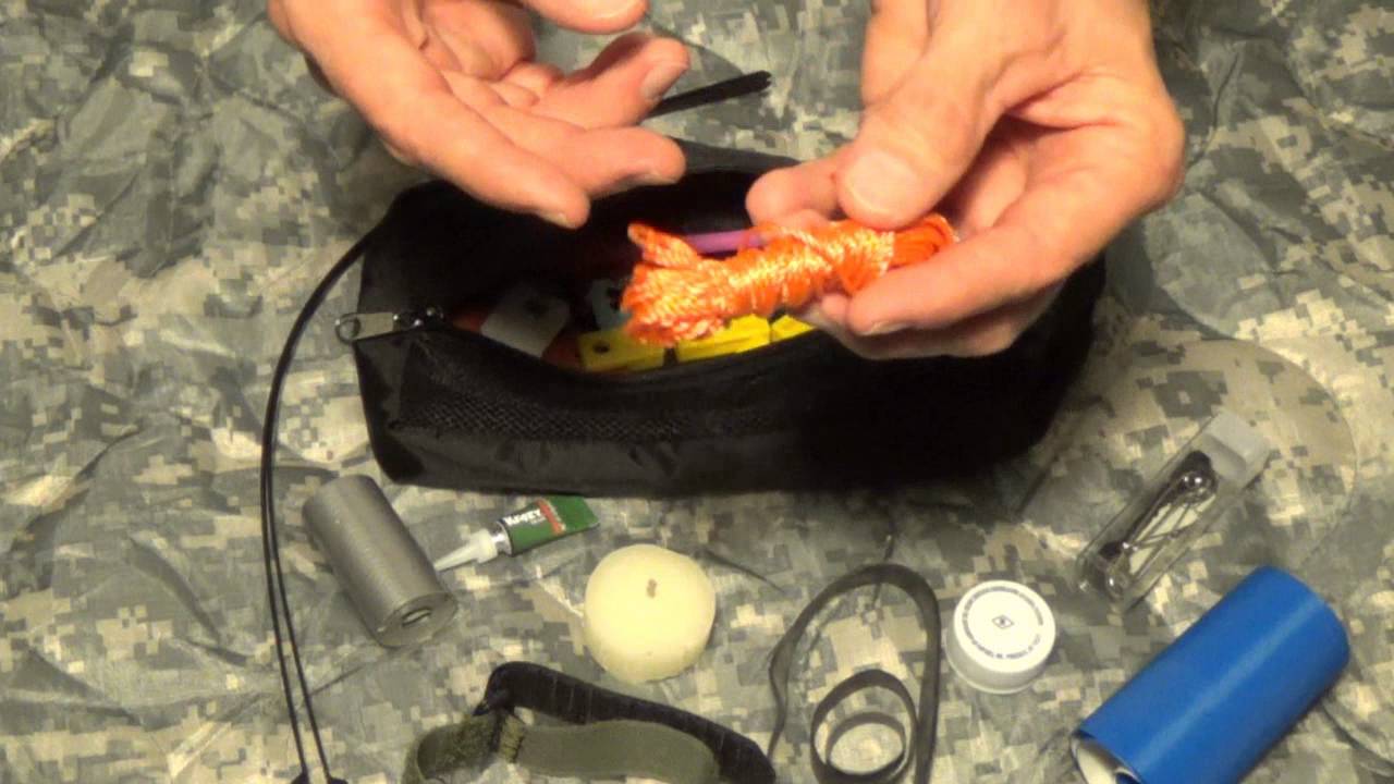 DITTY BAG aka CATCH ALL BAG FOR BACKPACKING & HIKING YouTube