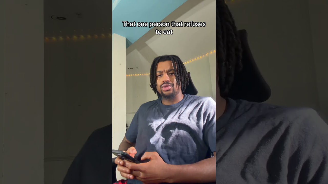 Why is there ALWAYS one person who won’t eat 😭Tag them 👀