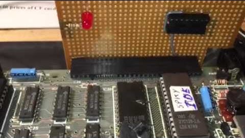 DIY Spectrum 48k Compact flash interface. Pt1