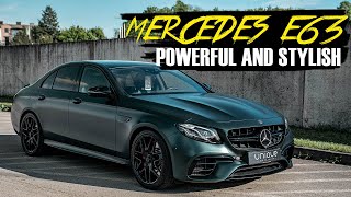 800 HP Mercedes E63 Color Change Wrap | Powerful and Stylish