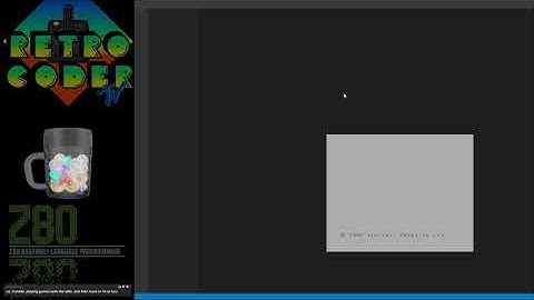 Pt1/ZX Spectrum 48k Game Development (Z80 Assembly) Gravity/Platform Collision/Pre-Shifted Sprites