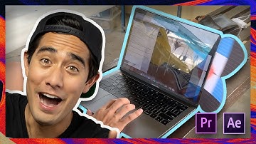 Slide an Object out of a Screen like Zach King!!! (Very Easy)