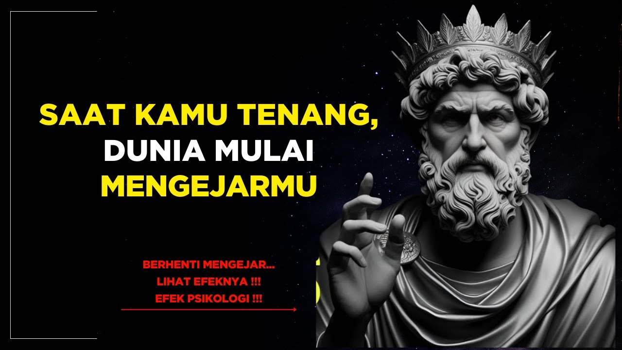 Saat Kamu Tenang, Dunia Justru Mulai Mengejarmu| Kekuatan Stoikisme
