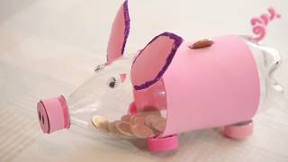 @juangangel piggy bank (sometimes penny or money box) is the
traditional name of a coin container normally used by children. known
to ...