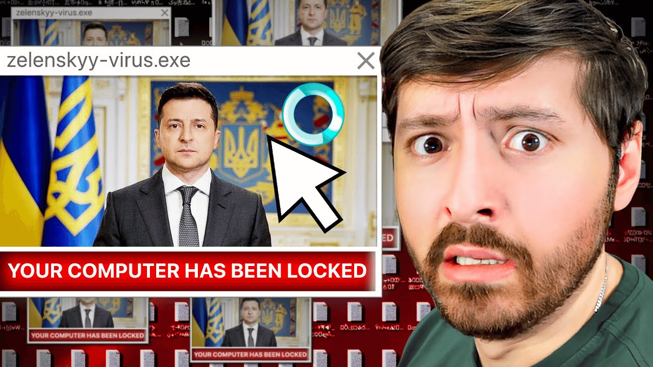 If I Laugh, I Install a Virus on My Actual Computer