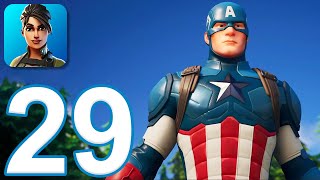 Fortnite Chapter 2 - Gameplay Walkthrough Part 29 - Captain America (iOS)