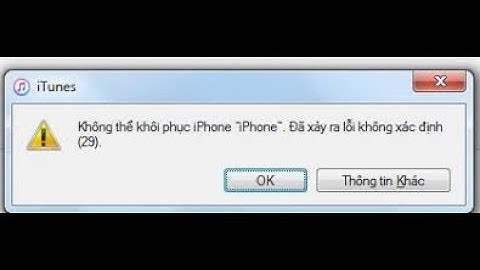 Iphone 4s restore đến lúc sắp xong báo lỗi
