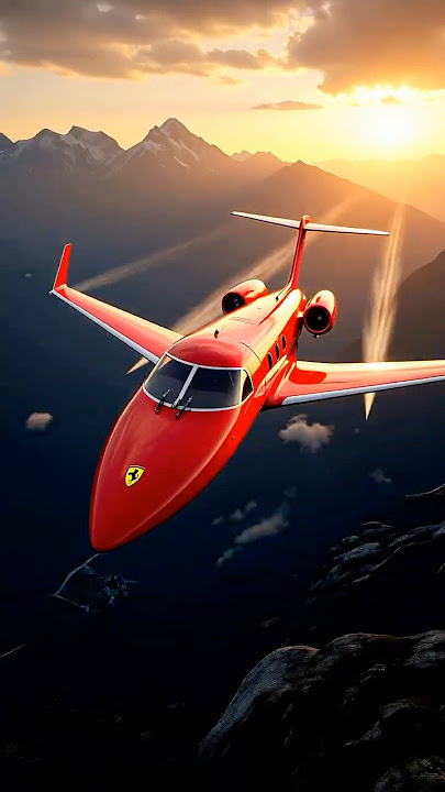 FERRARI PRIVATE JET (WOW)