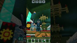 noob saved hacker house but ...🙃#minecraft #shotrs #viralshort