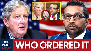 John Kennedy Presses Kash Patel on Epstein Files | Patel Freezes For 67 Seconds