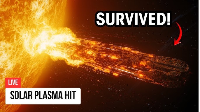 3I/ATLAS Takes Direct Solar Storm Hit And Doesn't Even Flinch - YouTube