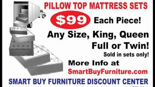 Smart Buy Furniture "Pillow Top Mattress Sale"!