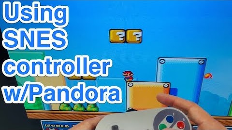 How to Use a Super Nintendo Controller on Pandora Platinum