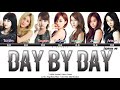 T-ARA (티아라) - &#39;DAY BY DAY (Japanese ver.)’ Lyrics 歌詞 + Line Distribution (Color Coded Kan/Rom/Eng)