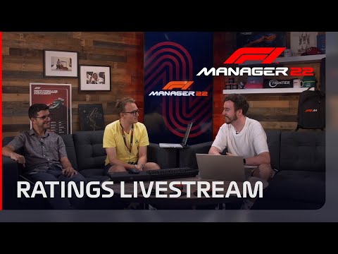 F1® Manager 2022 | Livestream: Ratings & Development (VOD)