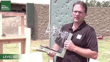 Bulletproof Glass and Frame .44 Magnum Test - Total Security Solutions