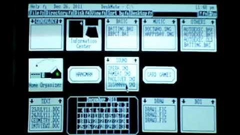 Tandy 1000RL - Loading Deskmate 3