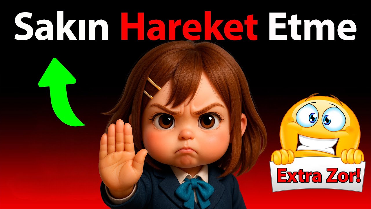 Bu Videoyu İzlerken Hareket Etme! Çok Zor! 😱🥶