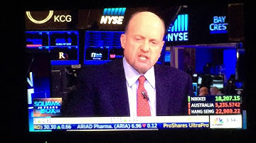 Jim Cramer 10/20/15 we could go to new highs by end of year
