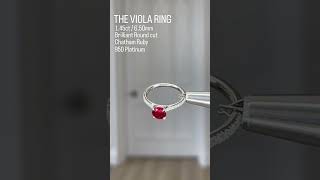 Celebrity This stunning Viola ring is perfect with a lab grown ruby! Net Worth