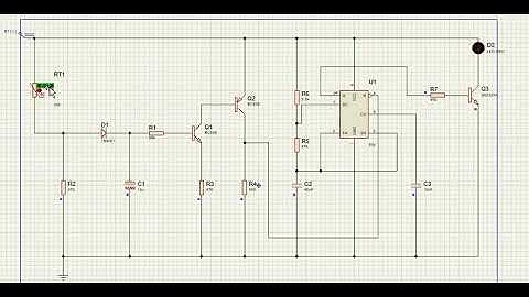 Simulación en Proteus Isis 8- Alarma de incendios con NE555