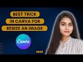 How to resize an image in canva  quick  easy