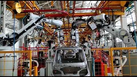 Affordable Robotic & Automation Ltd make Robotic Spot Welding Line for 4W Roof