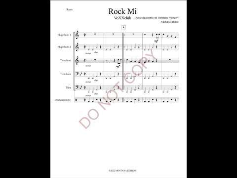 Rock Mi (VoXXclub) for German Band