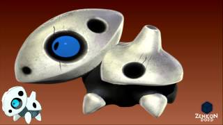Pokemon 304: Aron 3D model