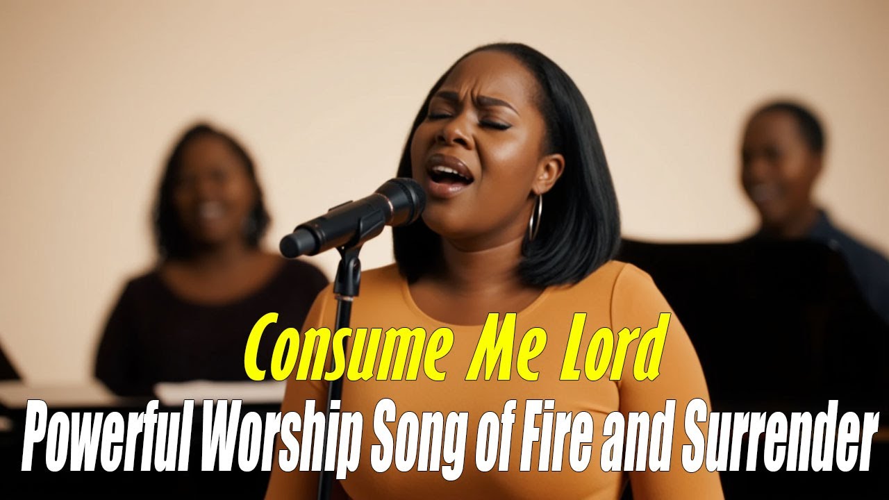 Consume Me Lord – Inspired by Tasha Cobbs – Powerful Worship Song of Fire and Surrender