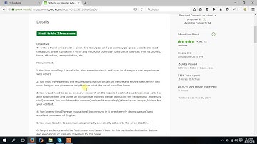How To Bid On Upwork Job For Bangla Tutorial