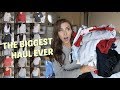 HUGE LA TRY ON HAUL | BRANDY MELVILLE, GLOSSIER, TOPSHOP & MORE + GIVEAWAY