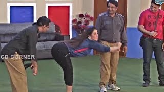 Download Police | Gulfam | Qaiser Piya | Nigar Chaudhary - Funny Stage Drama Clip