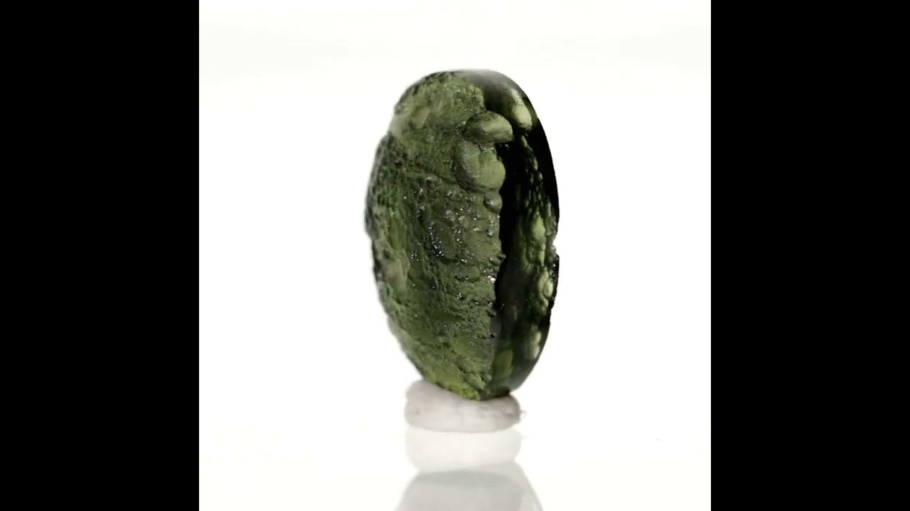 Czech Moldavite Bead