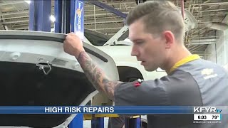 Electric vehicles might need less maintenance but repairs are more high-risk