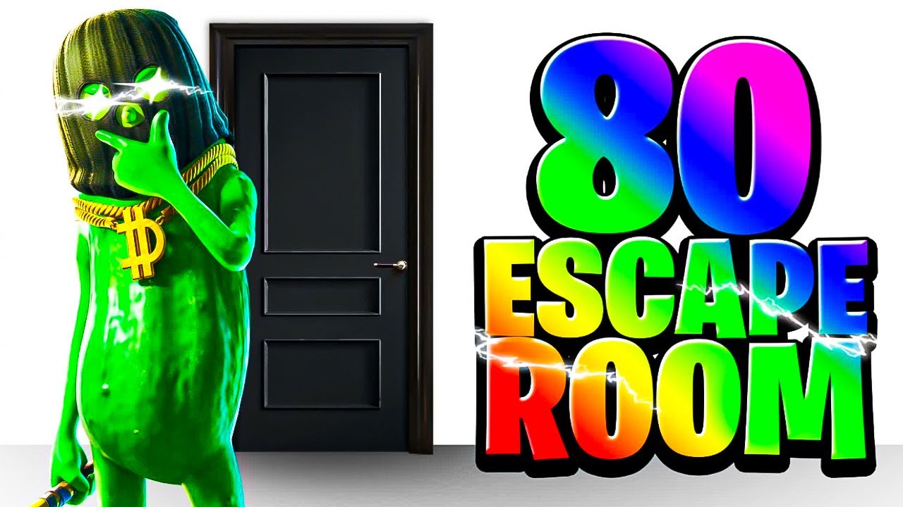 Fortnite 80 Escape Room Very Fun Levels To Complete - YouTube