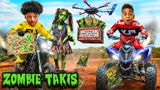 SNEAKY BROTHERS EAT ZOMBIE TAKIS, They Instantly Regret It