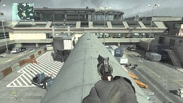 MW3 Terminal Glitch: On top of plane