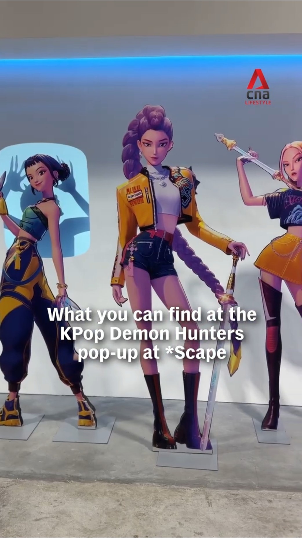 What to buy at KPop Demon Hunters pop-up in Singapore - YouTube