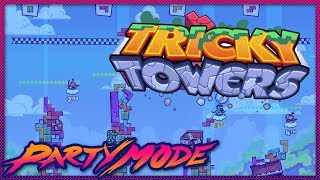 TRICKY TOWERS is Very Frustrating - Party Mode