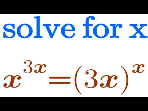 Can you solve this OLYMPIAD Exponential equation 