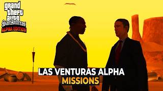 GTA San Andreas Alpha Edition - All Las Venturas Alpha Missions [Removed Content]
