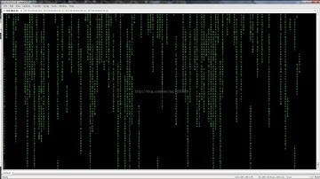 Cmatrix Terminal - Kali linux 2016.2