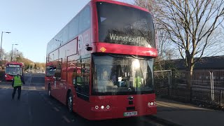 (New BYD BD11s) - GAL - BYD BD11 - EBD41e - LF74TUU - on Route 101 - at Beckton Bus Stn - 02/01/2025