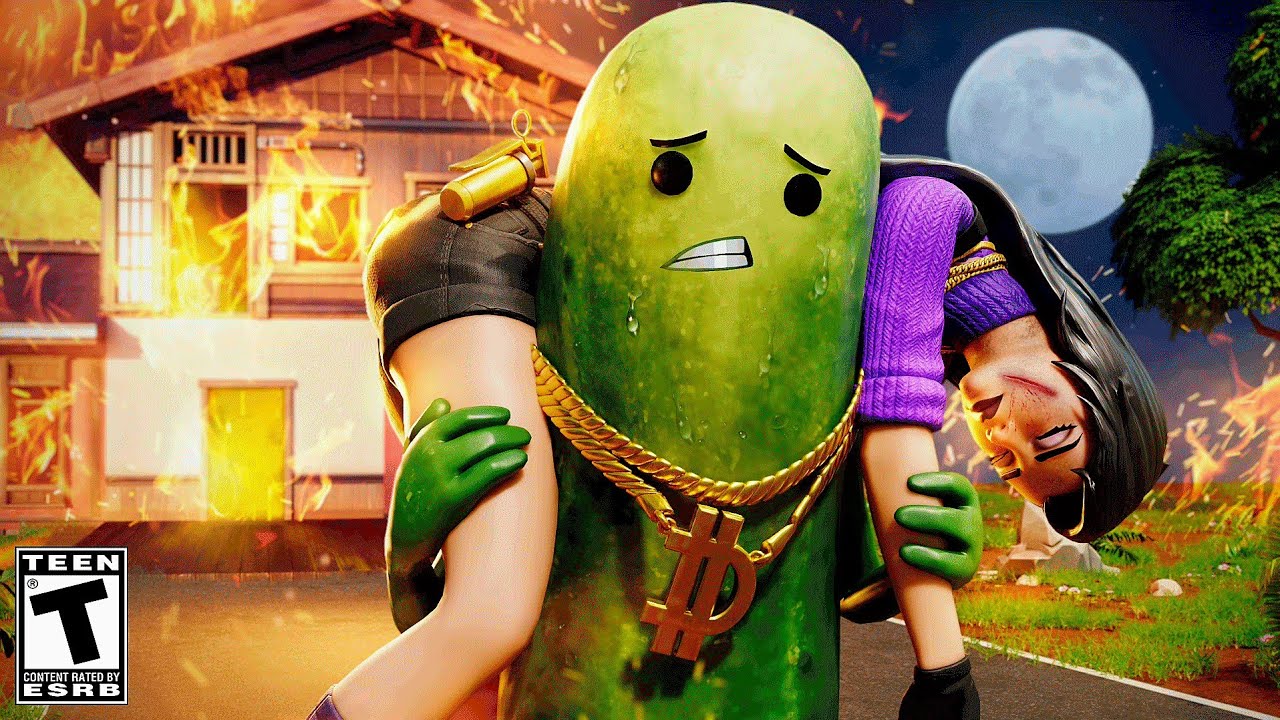 Big Dill SAVES his GIRLFRIENDS LIFE in Fortnite