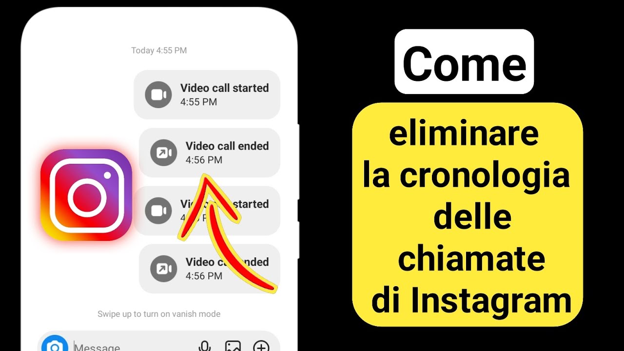 Come eliminare la cronologia delle chiamate di Instagram (2024) - YouTube