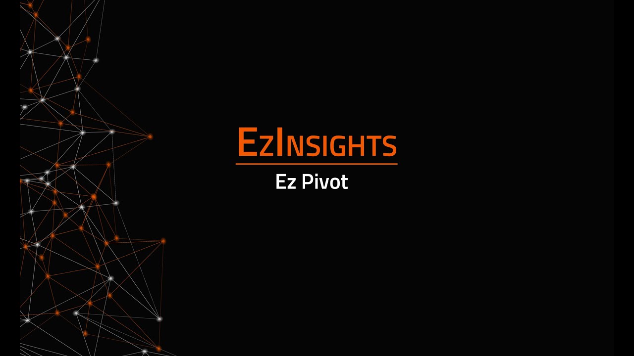 EzInsights AI Pivot – Quick Insights for Smarter Decisions