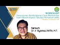 Desain Pembelajaran & Penyusunan RPS dg Implementasi CBL & PjBL I di FAPERTA UNRI