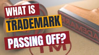 What is Trademark passing off | Trademark Registration in India | IPR India | Bhavpreet Singh Soni